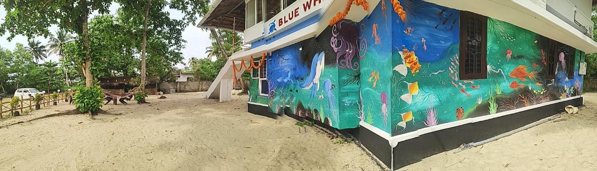 Marari Blue Whale Beach House Alappuzha Buitenkant foto