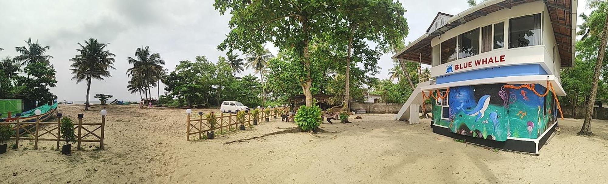 Marari Blue Whale Beach House Alappuzha Buitenkant foto