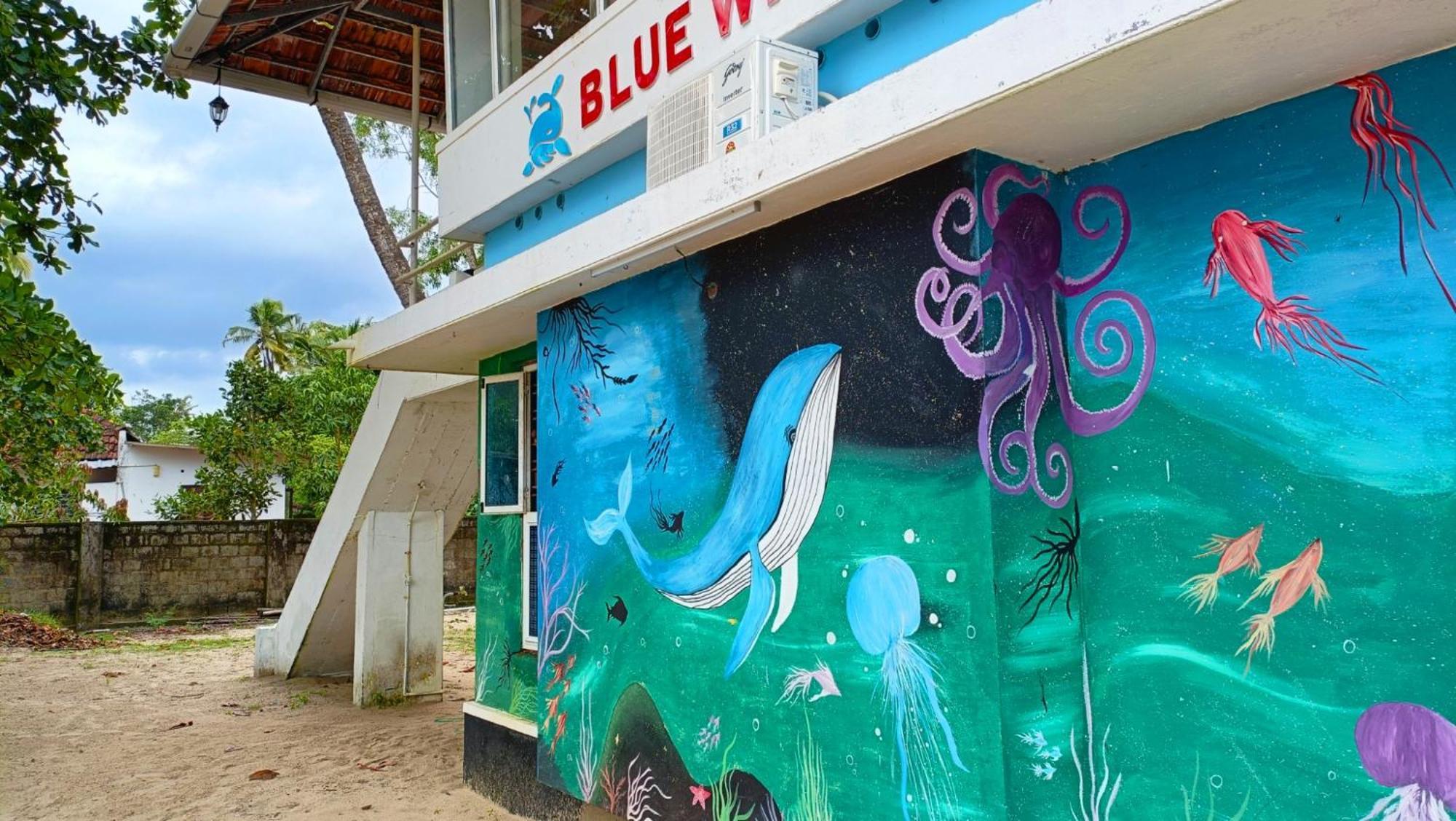 Marari Blue Whale Beach House Alappuzha Buitenkant foto